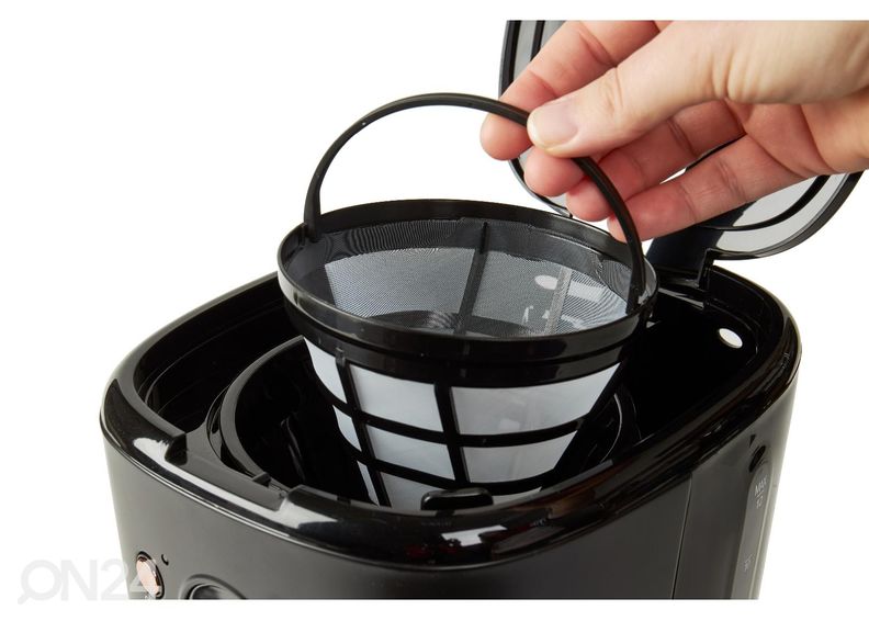 Kohvimasin Haden Black&Copper 1,8 L, must suurendatud