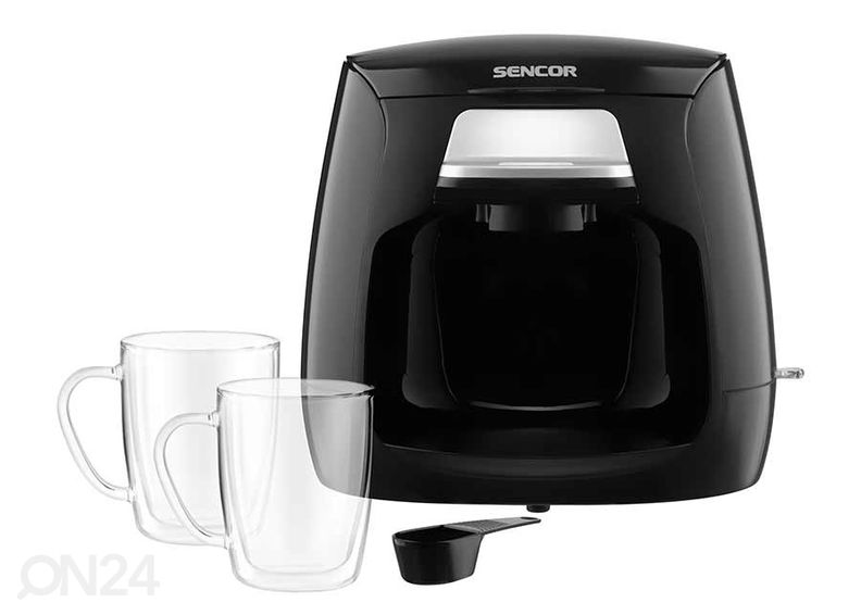 Kohvimasin Sencor kahele tassile SCE2100BK suurendatud