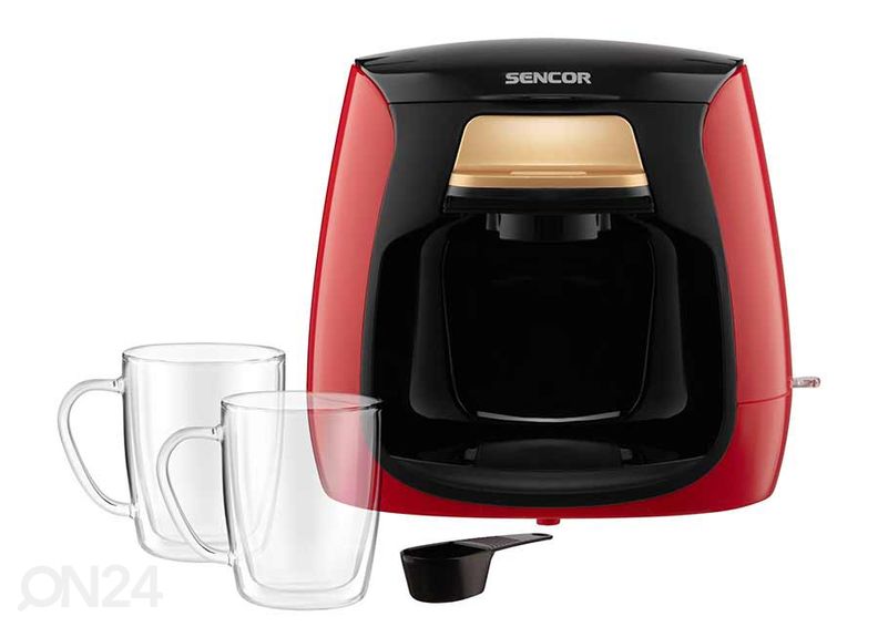 Kohvimasin Sencor kahele tassile SCE2101RD suurendatud