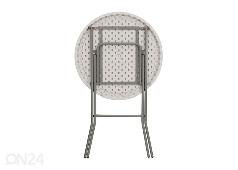 Kokkupandav aialaud Ø 81 cm suurendatud