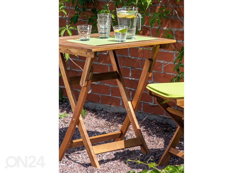 Kokkupandav aialaud Finlay 60x60 cm suurendatud