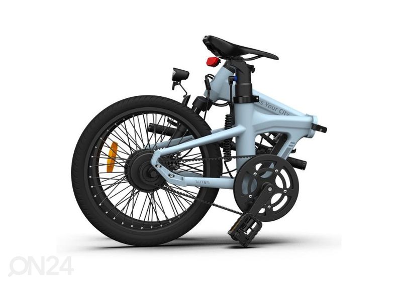 Kokkupandav elektrijalgratas ADO A20S AIR, sinine suurendatud