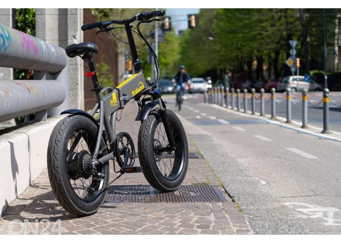 Kokkupandav elektrijalgratas ITALWIN K2 XL (36V / 10,5 Ah), valge suurendatud