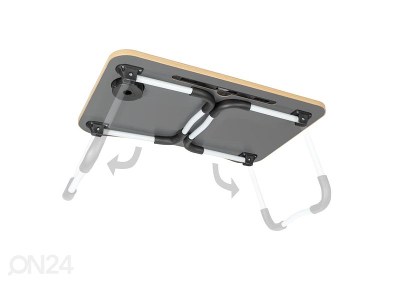 Kokkupandav laud sülearvutile suurendatud