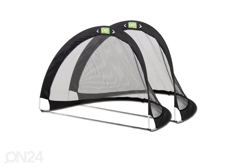 Kokkupandavad jalgpalliväravad EXIT Flexx 120x80 cm 2 tk suurendatud