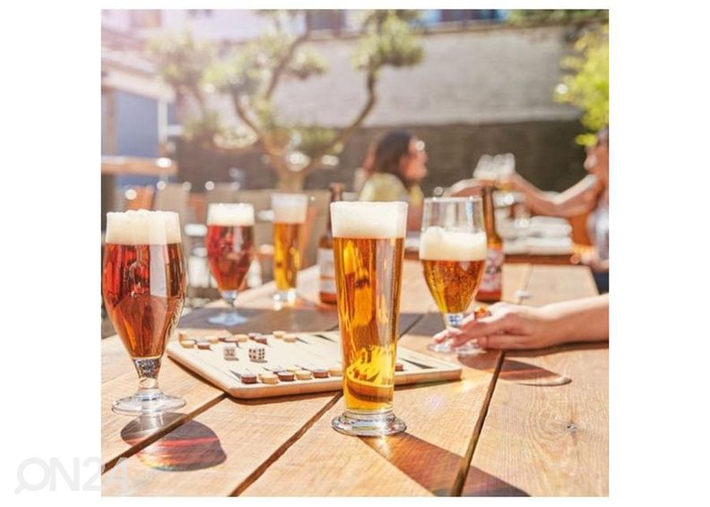 Kokteili-, õlleklaas kõrge 400 ml, 6 tk suurendatud