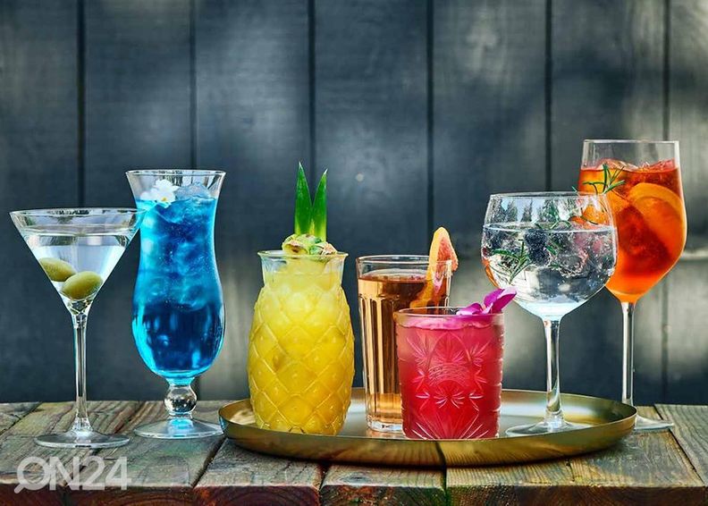 Kokteiliklaas Martini 26 cl, 4 tk suurendatud