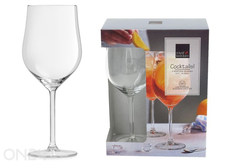 Kokteiliklaas Spritzer 62 cl, 2 tk suurendatud