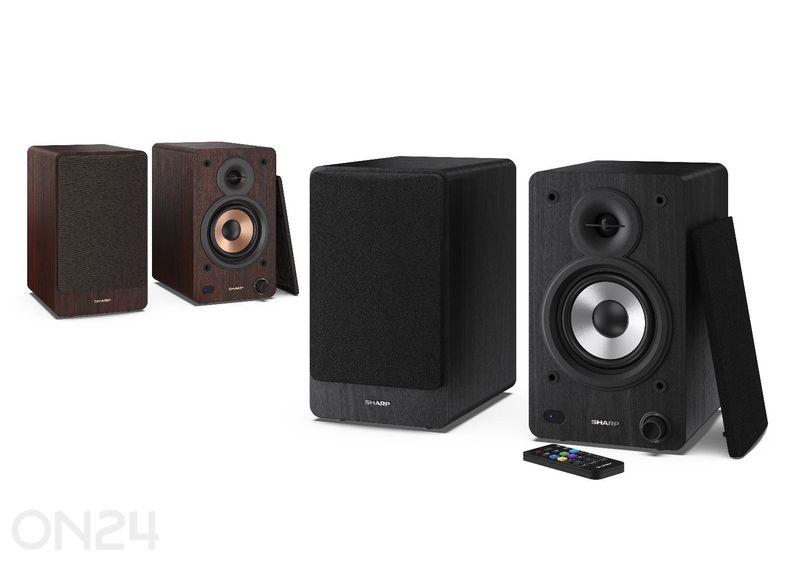 Kõlarid Sharp CP-SS30(BK), 60W RMS, Bluetooth, must suurendatud