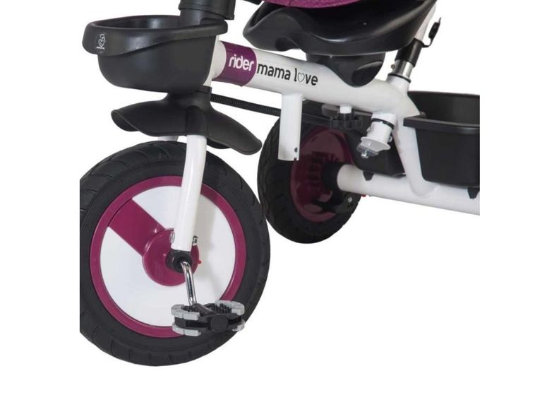Kolmerattaline lasteratas MamaLove Rider suurendatud