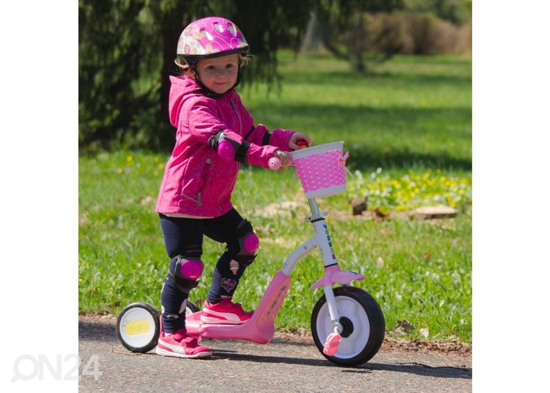 Kolmerattaline tõukeratas 2-in-1 WORKER Blagrie suurendatud