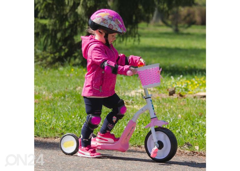 Kolmerattaline tõukeratas 2-in-1 WORKER Blagrie suurendatud