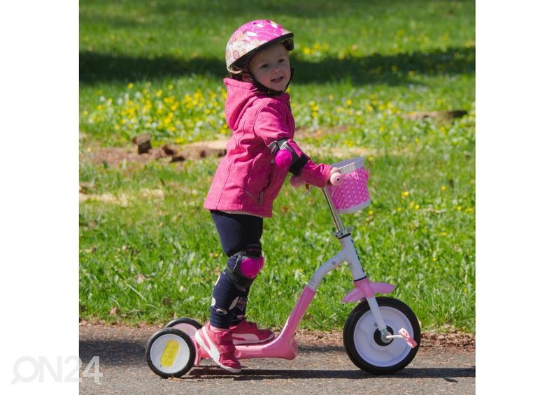 Kolmerattaline tõukeratas 2-in-1 WORKER Blagrie suurendatud