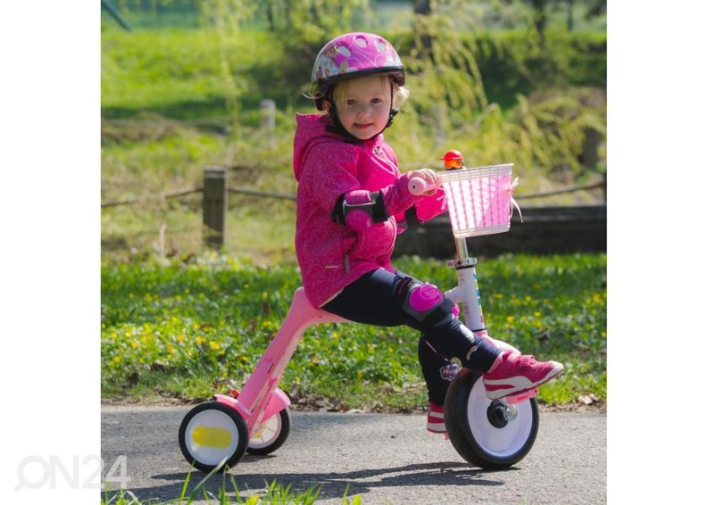 Kolmerattaline tõukeratas 2-in-1 WORKER Blagrie suurendatud