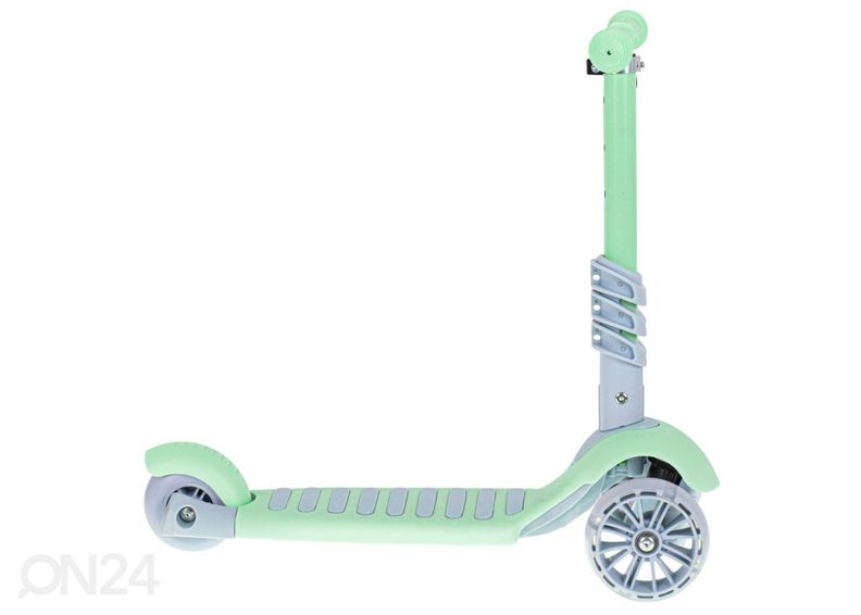 Kolmerattaline tõukeratas koos istme ja LED tuledega suurendatud