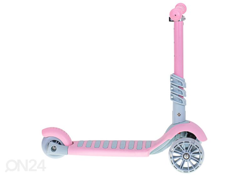 Kolmerattaline tõukeratas koos istme ja LED tuledega suurendatud