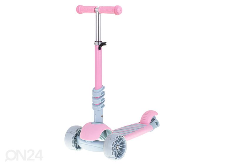 Kolmerattaline tõukeratas koos istme ja LED tuledega suurendatud