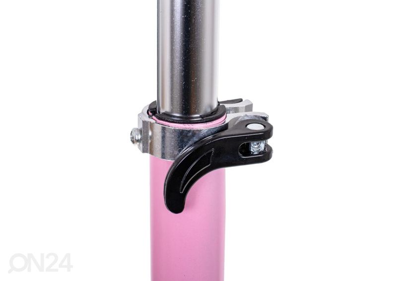 Kolmerattaline tõukeratas koos istme ja LED tuledega suurendatud