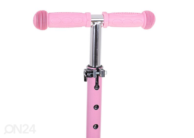 Kolmerattaline tõukeratas koos istme ja LED tuledega suurendatud