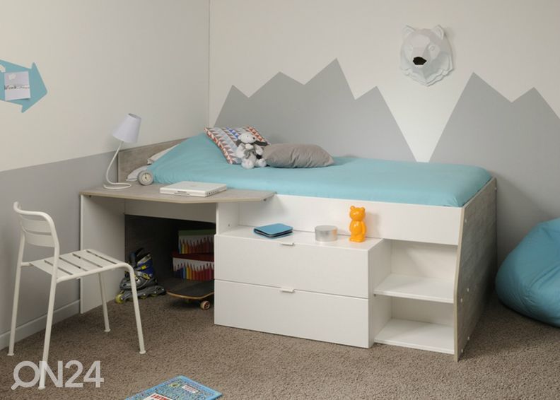 Kompaktvoodi Milky 90x200 cm suurendatud