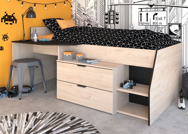 Kompaktvoodi Milky 90x200 cm suurendatud