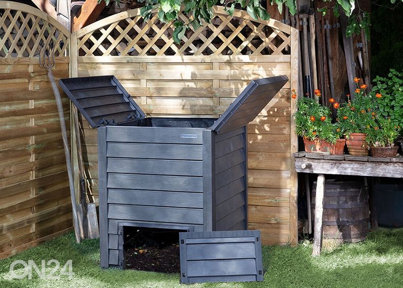 Komposter Thermo Wood 600 L suurendatud