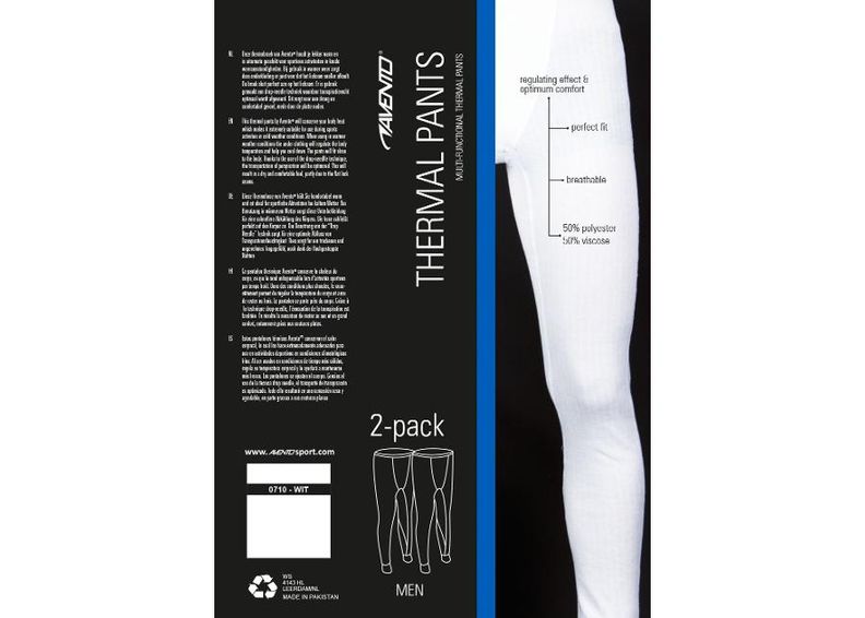 Kompressioon püksid meestele 2-pakk Avento suurendatud