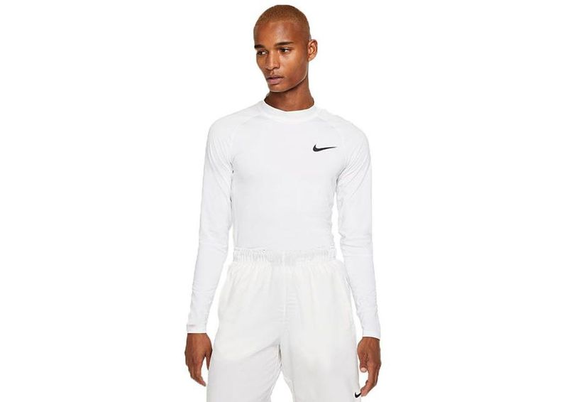 Kompressioonsärk meestele Nike Pro Top LS Tight Mock M BV5592-100 suurendatud