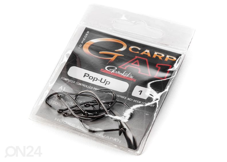 Konks Gamakatsu A1 G-Carp Pop-Up s1 10tk suurendatud