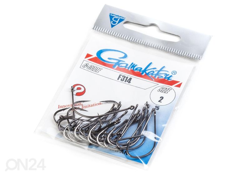 Konks Gamakatsu F314 s1 25tk suurendatud