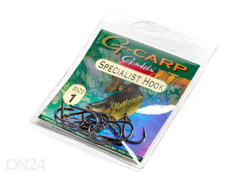 Konks Gamakatsu G-Carp Specialist s2 10 tk suurendatud