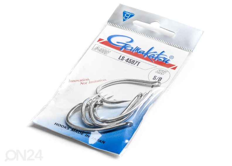 Konks Gamakatsu Ls-4597T 12/0 5 tk suurendatud