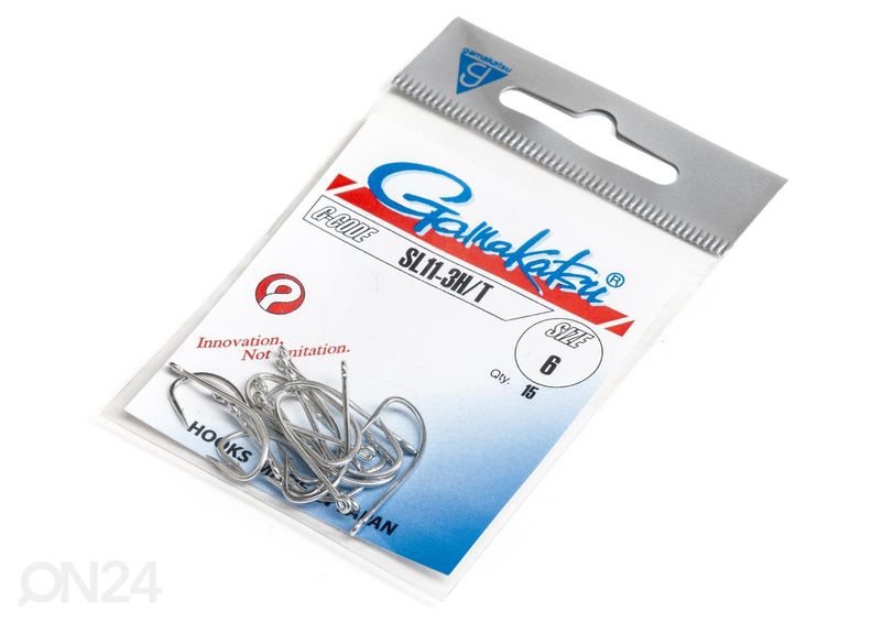 Konks Gamakatsu SL11-3H/T s1 12 tk suurendatud