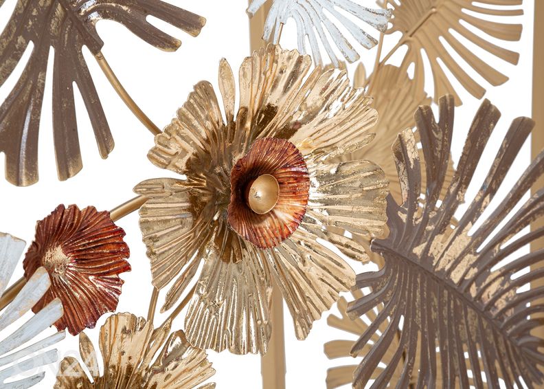 Konsoollaud Glam Floris 113 cm, kirju suurendatud