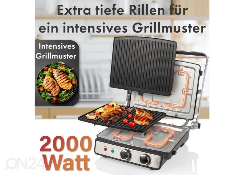 Kontaktgrill ProfiCook PCKG1264 suurendatud