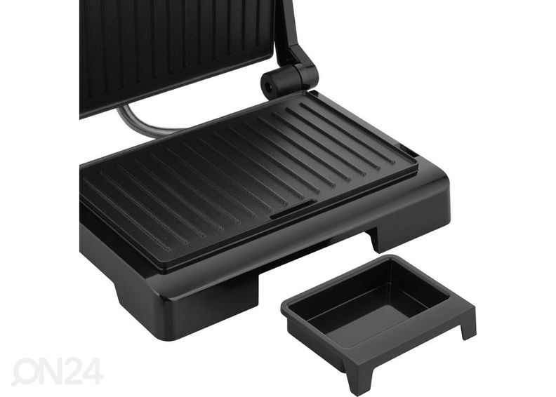 Kontaktgrill Sencor SBG2070SS, must suurendatud