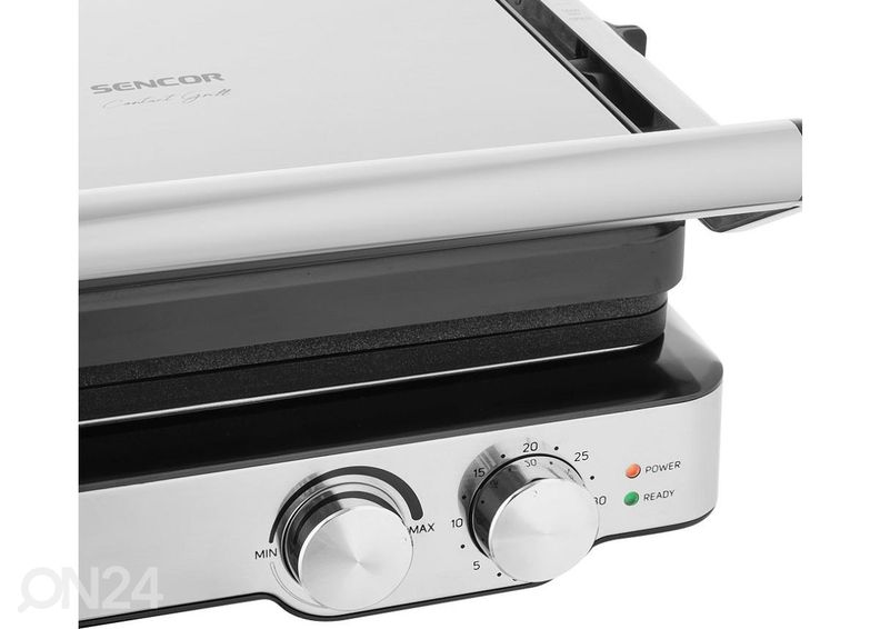 Kontaktgrill Sencor SBG4010SS, must/hõbedane suurendatud