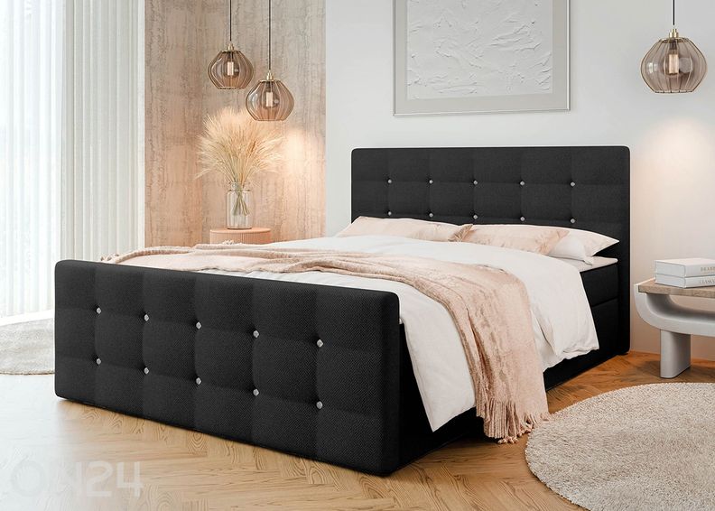 Kontinentaalvoodi Alabama 160x200 cm suurendatud