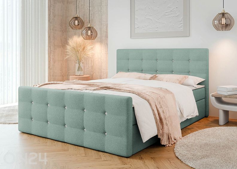 Kontinentaalvoodi Alabama 180x200 cm suurendatud