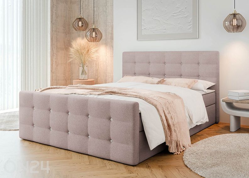 Kontinentaalvoodi Alabama 180x200 cm suurendatud