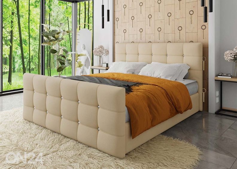 Kontinentaalvoodi Alabama 180x200 cm suurendatud