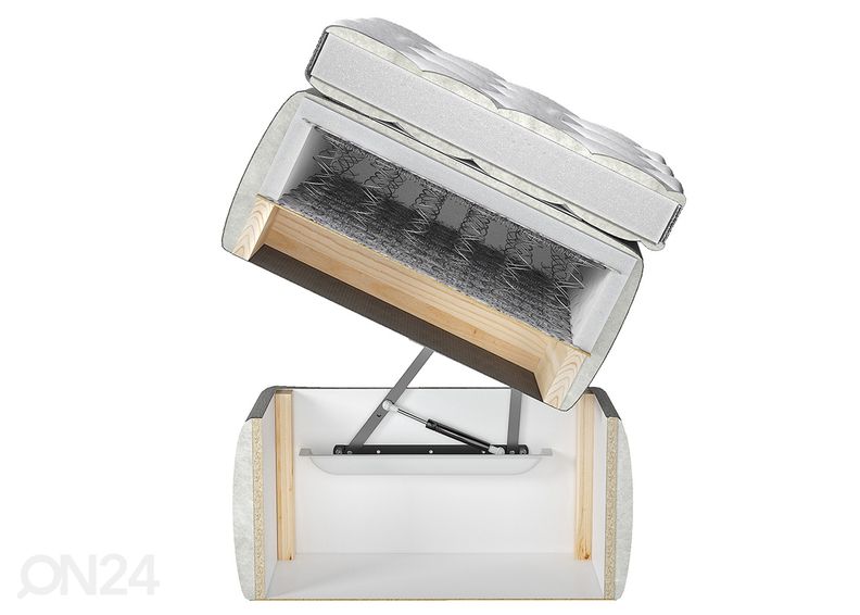 Kontinentaalvoodi Cleveland 180x200 cm suurendatud