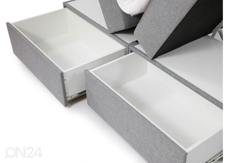 Kontinentaalvoodi Dakota 160x200 cm suurendatud