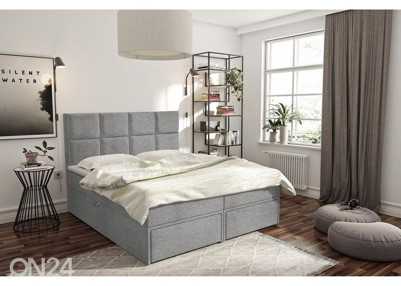 Kontinentaalvoodi Dakota 160x200 cm suurendatud