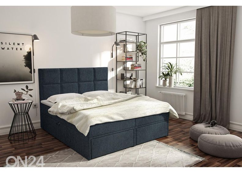 Kontinentaalvoodi Dakota 160x200 cm suurendatud