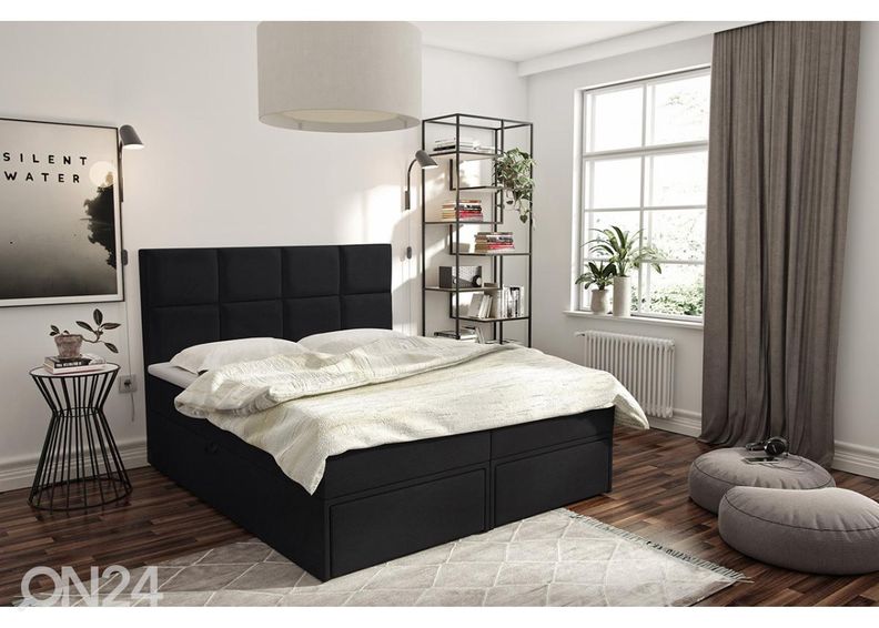 Kontinentaalvoodi Dakota 160x200 cm suurendatud