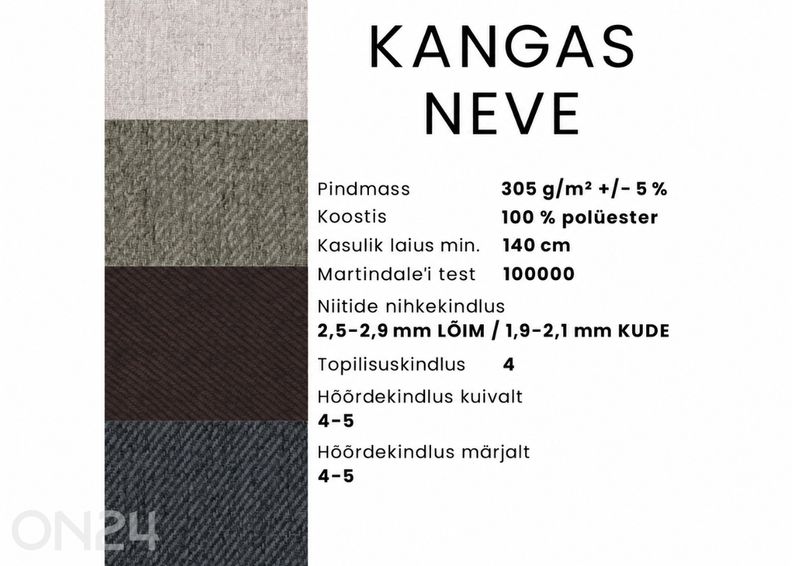 Kontinentaalvoodi Lasard 120x200 cm suurendatud