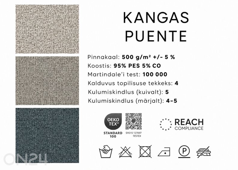 Kontinentaalvoodi Lasard 140x200 cm suurendatud