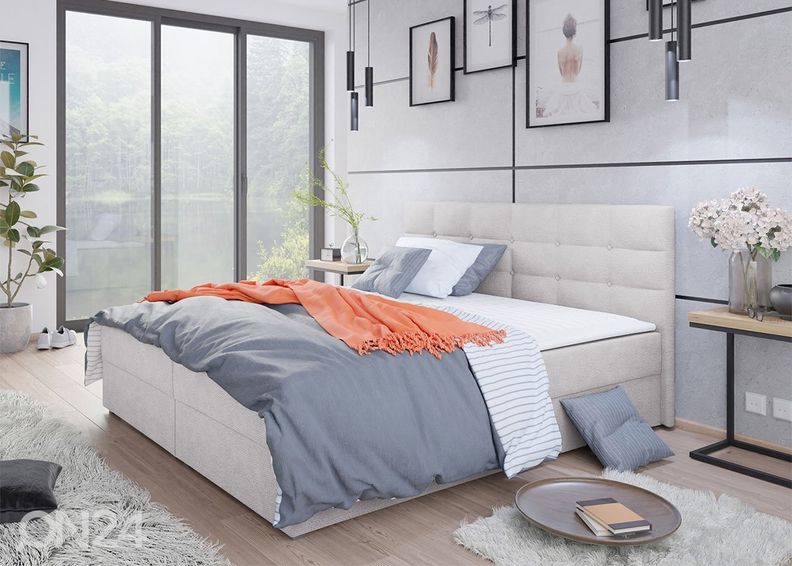 Kontinentaalvoodi Oklahoma 180x200 cm suurendatud