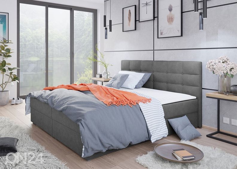 Kontinentaalvoodi Oklahoma 180x200 cm suurendatud